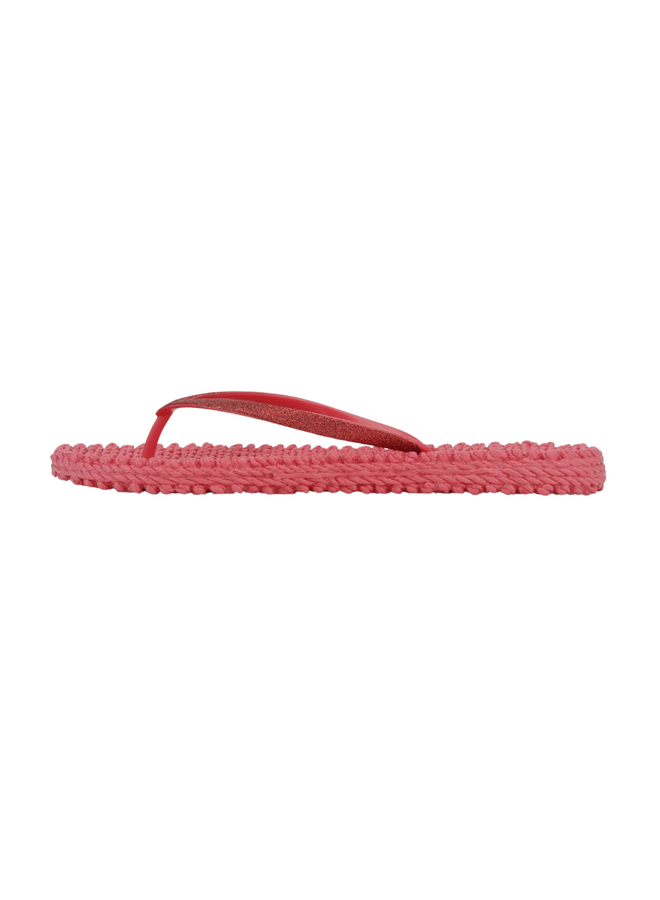 Ilse Jacobsen Cheerful Flip Flops in Raspberry