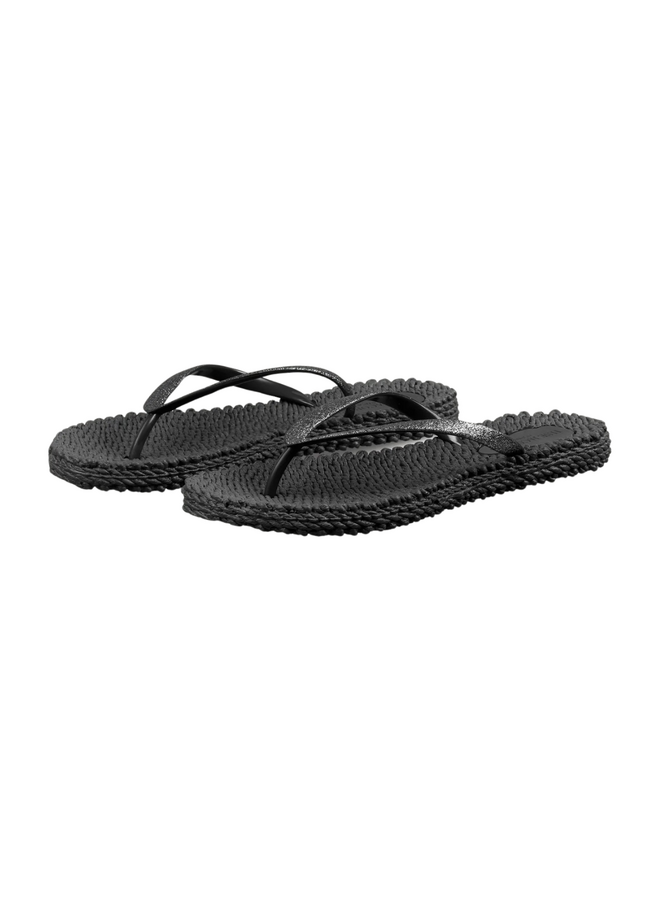 Ilse Jacobsen Cheerful Flip Flops in Black