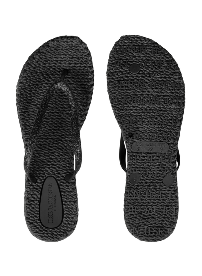 Ilse Jacobsen Cheerful Flip Flops in Black