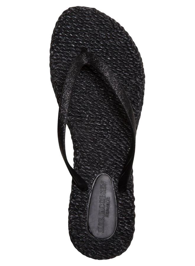 Ilse Jacobsen Cheerful Flip Flops in Black