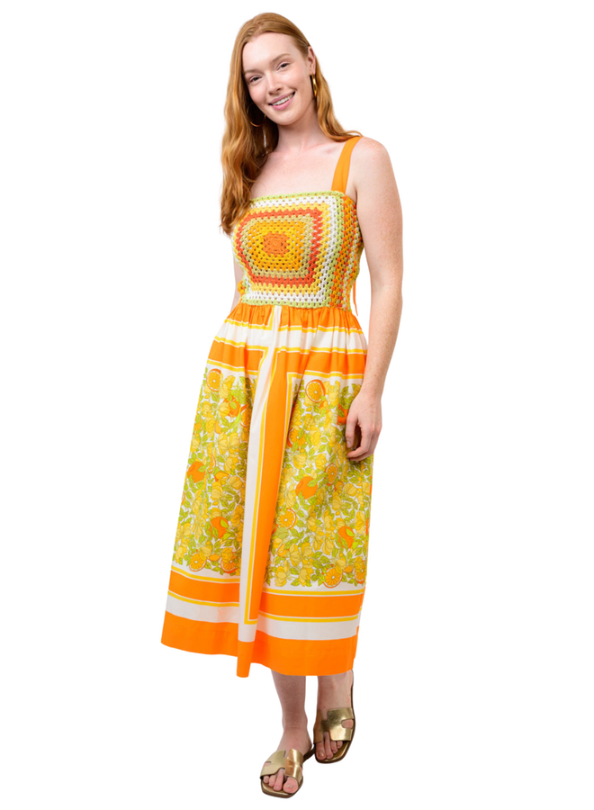 Uncle Frank Citrus Fruit Dress