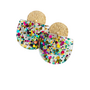 Confetti Disc Earrings