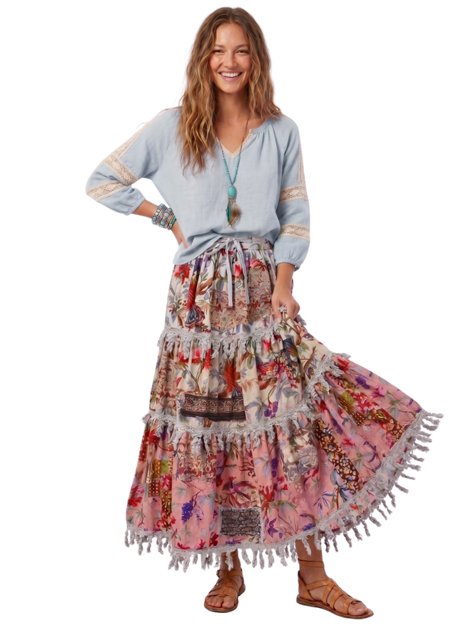 Jaded Gypsy Echos of Dawn Skirt
