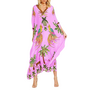 Tropical Mumu Cover-up in Rose