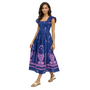Uncle Frank Smocked Border Dress