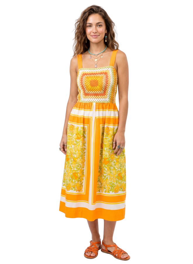 Uncle Frank Citrus Fruit Dress