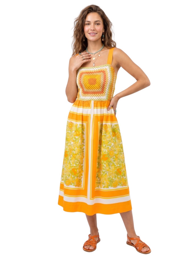 Uncle Frank Citrus Fruit Dress