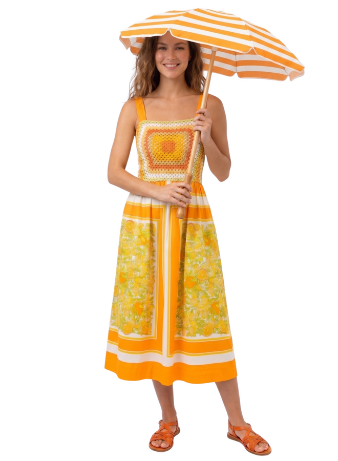 Uncle Frank Citrus Fruit Dress