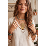 Ink + Alloy Elohi Brass Spirit Man Necklace