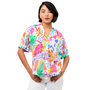 Ivy Jane Tropical Popover Dolman Top