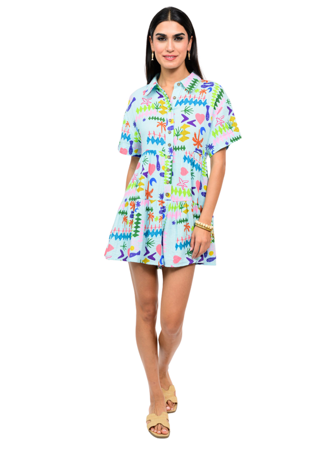 Uncle Frank Tropical Punch Romper