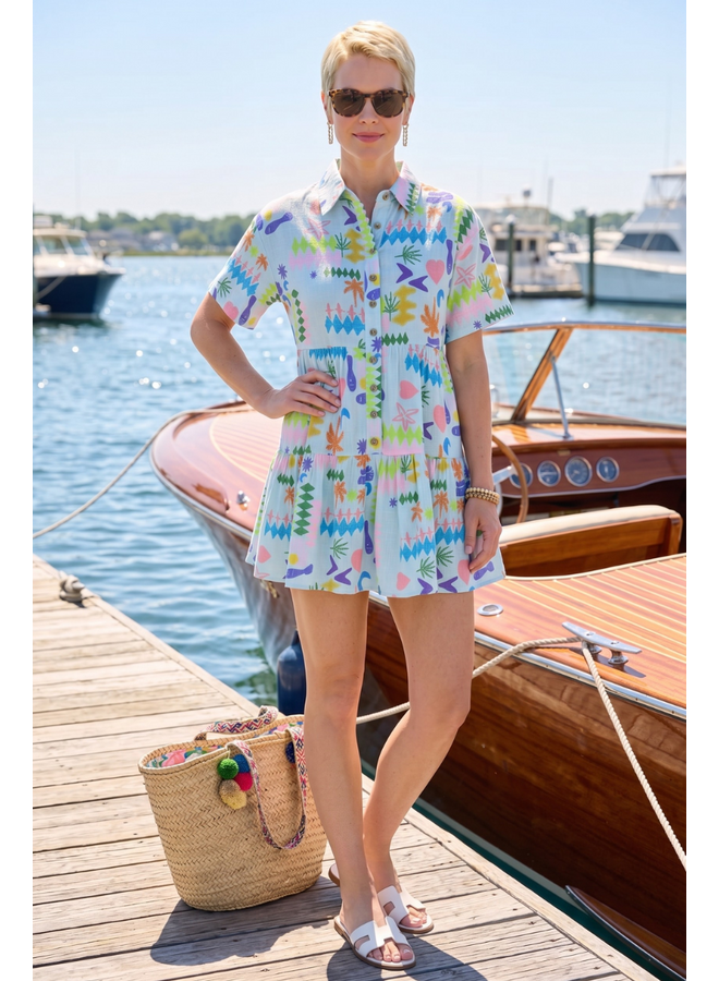 Uncle Frank Tropical Punch Romper