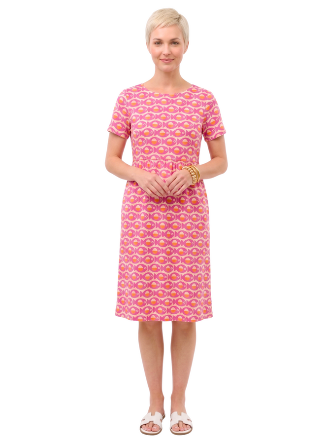 Uncle Frank Linen Fish Catch Dress