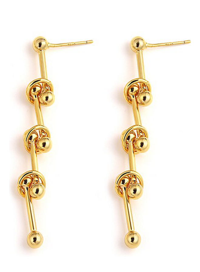 Knotted Ball Earrings