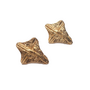 Cruciform Gold Earrings