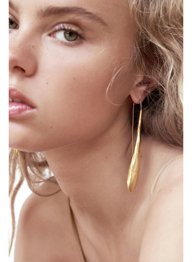 The Metal Drip Earrings