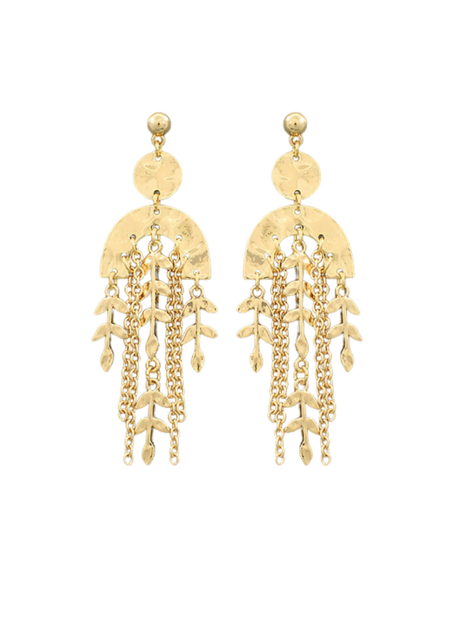 Arches And Leaves Earrings