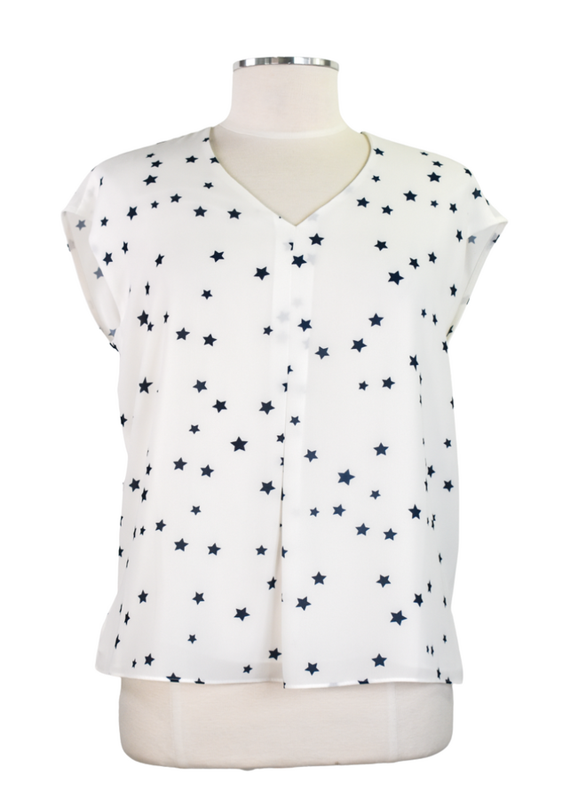 Renuar Star Top in Two Colors