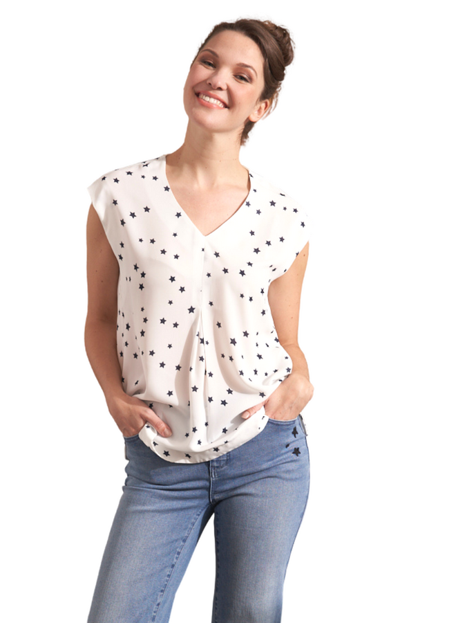 Renuar Star Top in Two Colors