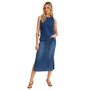 French Dressing Pull-on Denim Skirt