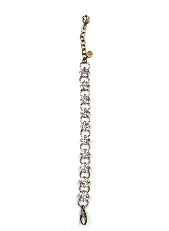 Rhinestone Chain Bracelet