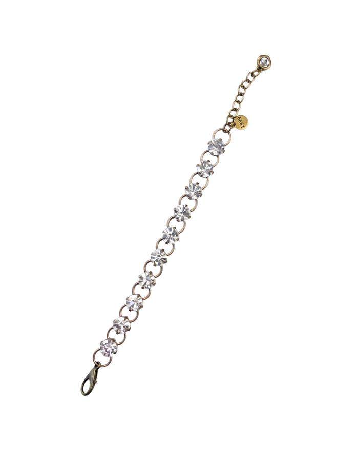 Rhinestone Chain Bracelet