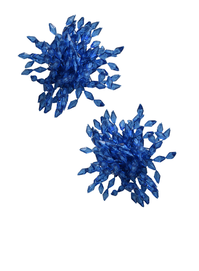 Firework Earrings In Blue