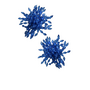 Firework Earrings In Blue