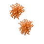 Firework Earrings In Orange