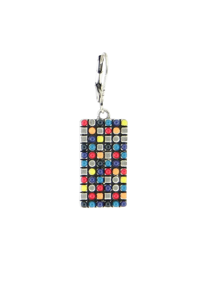Mosaic Rectangle Earrings