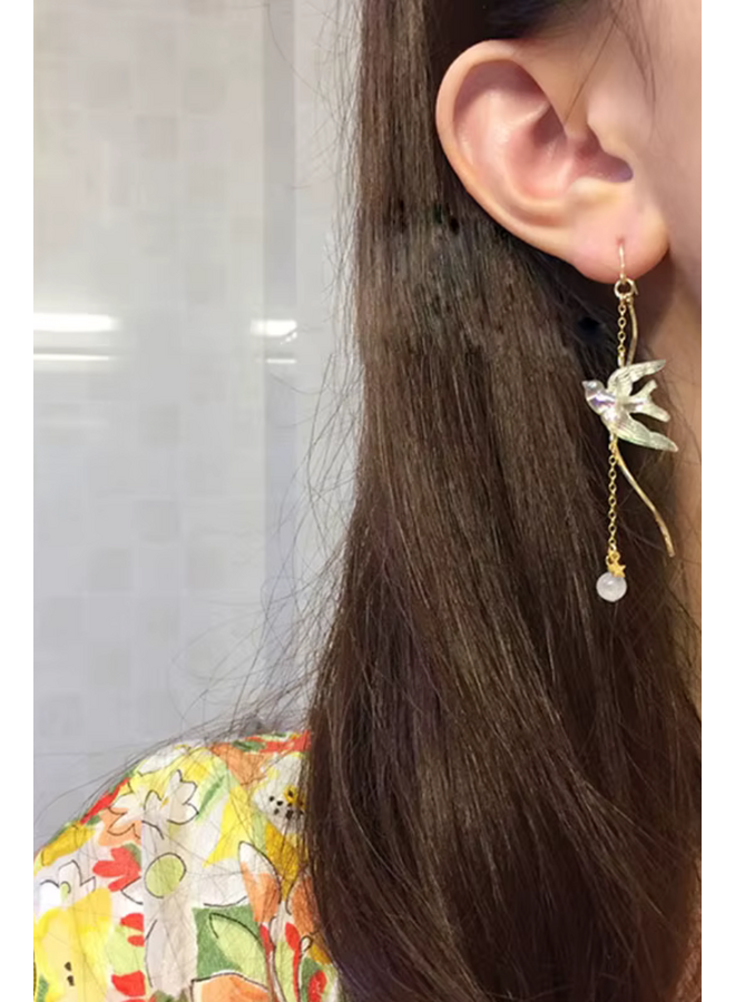Flying Dove Earrings