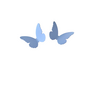 Little Blue Butterfly Earrings