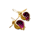 Bee & Pomegranate Earrings