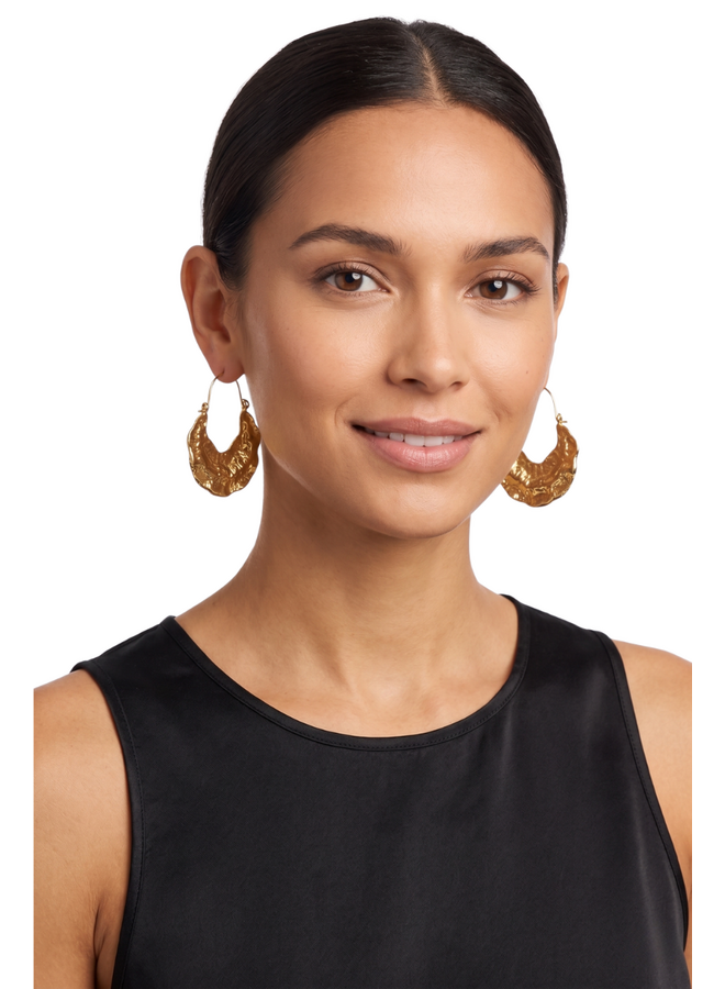 Double Wedge Earrings