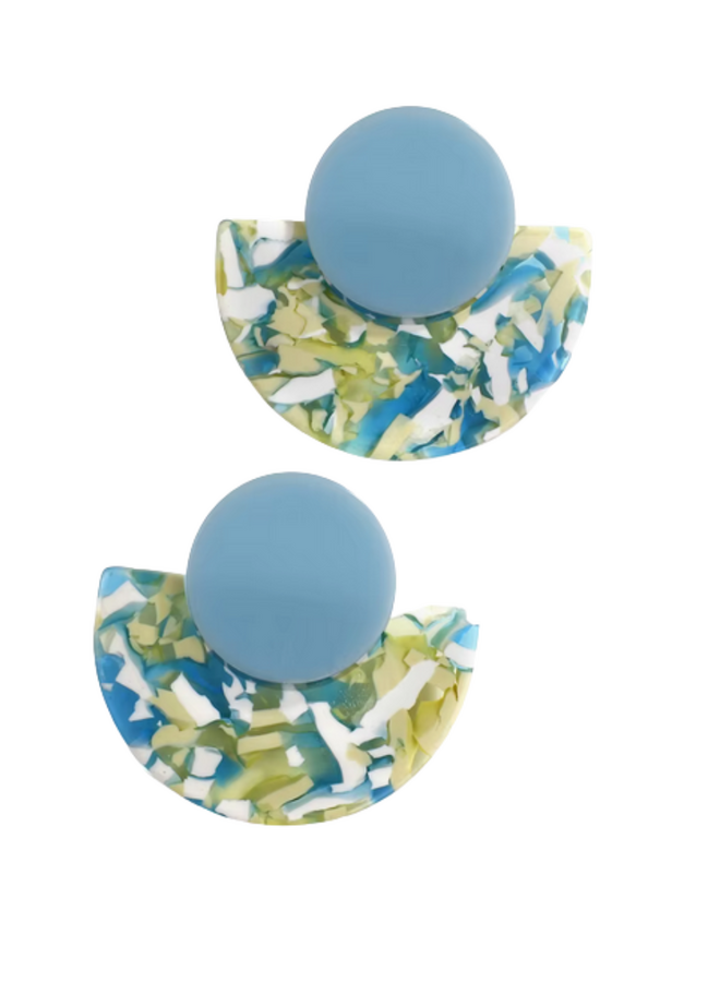 Watercolor Acrylic Earrings