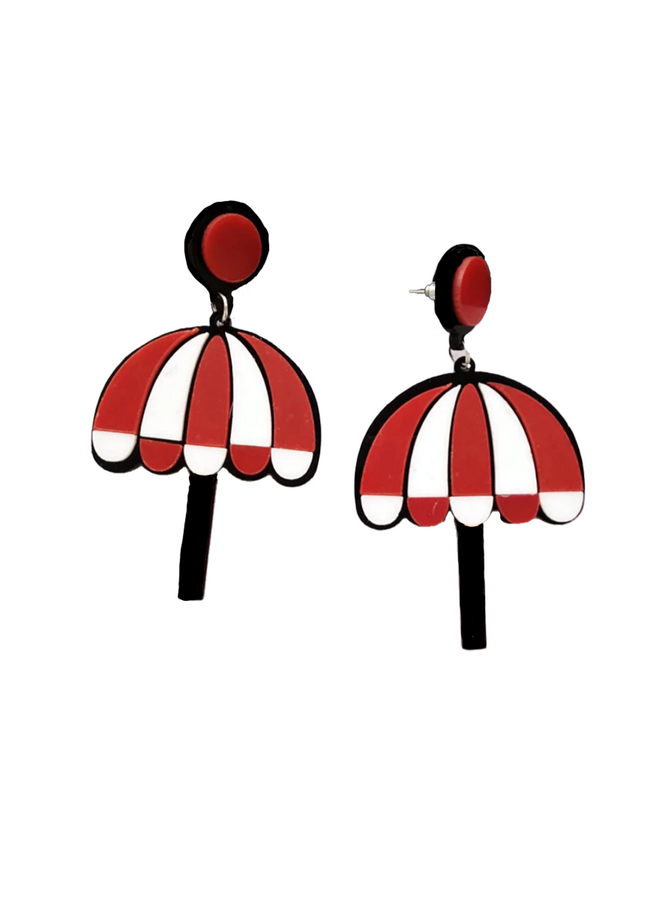 Acrylic Umbrella Earrings