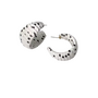 Black Dot Earrings
