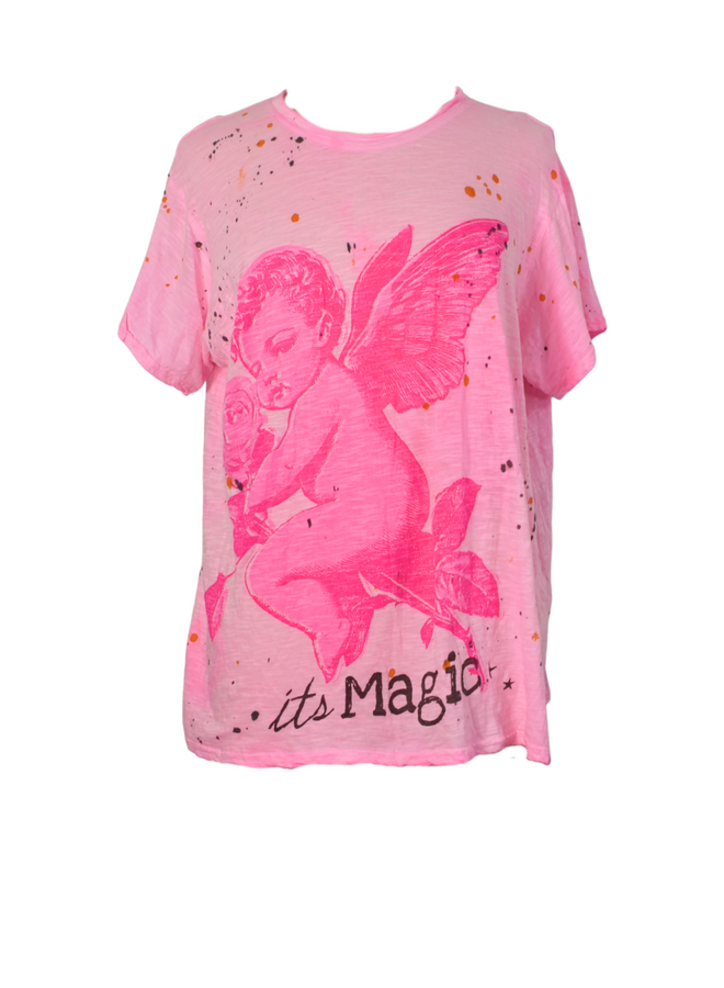 Jaded Gypsy Worn and Weathered Tee in True Love