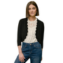 Scalloped Short Cardigan in More Colors