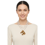 Leopard Crab Necklace