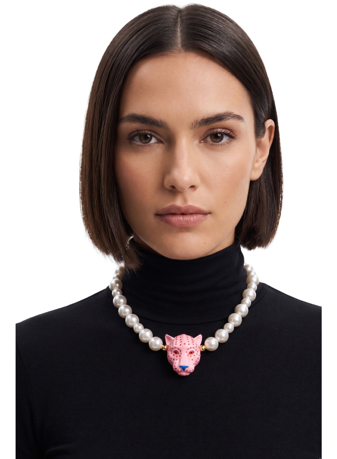 Pink Panther Necklace