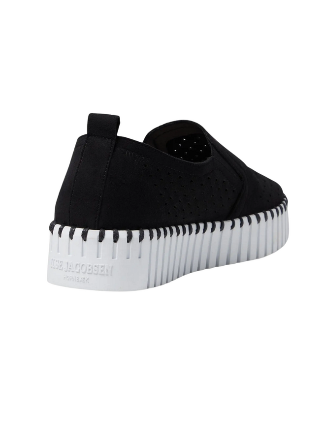 Ilse Jacobsen Platform Tulip 141 Shoe In Black