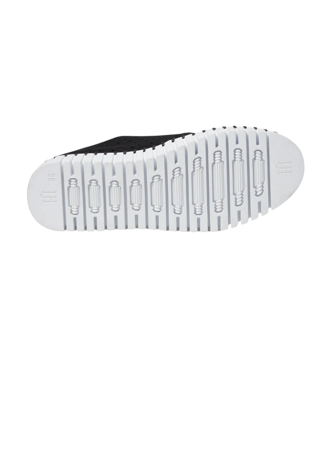 Ilse Jacobsen Platform Tulip Shoe In Black