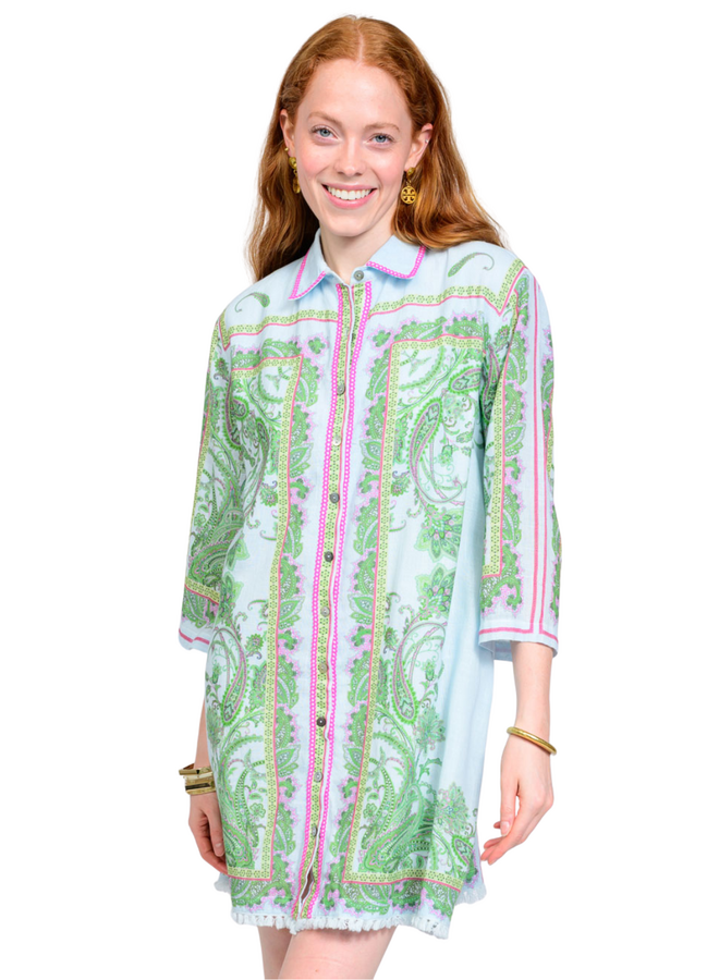 Uncle Frank Paisley Shift Dress