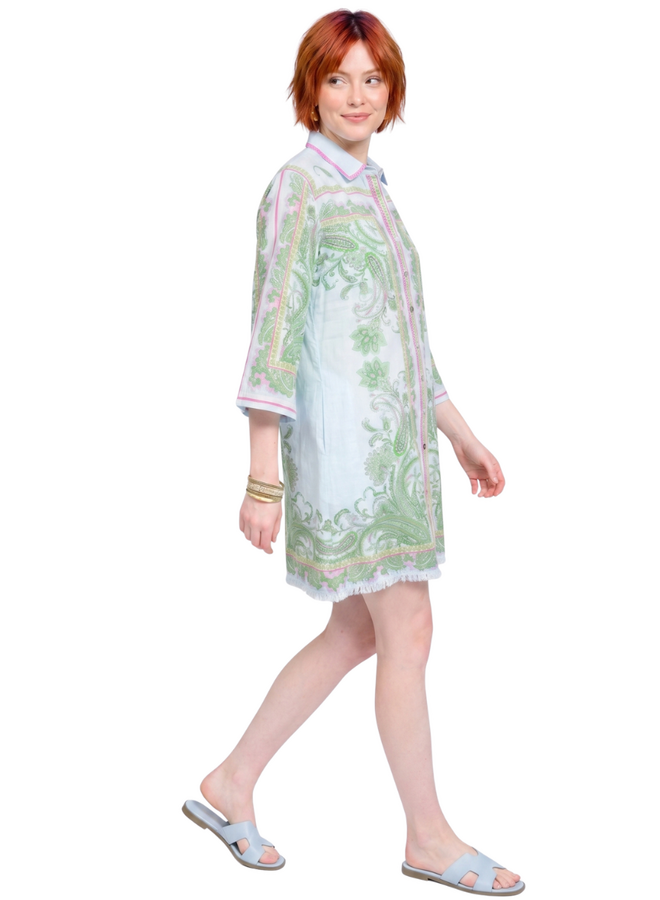 Uncle Frank Paisley Shift Dress