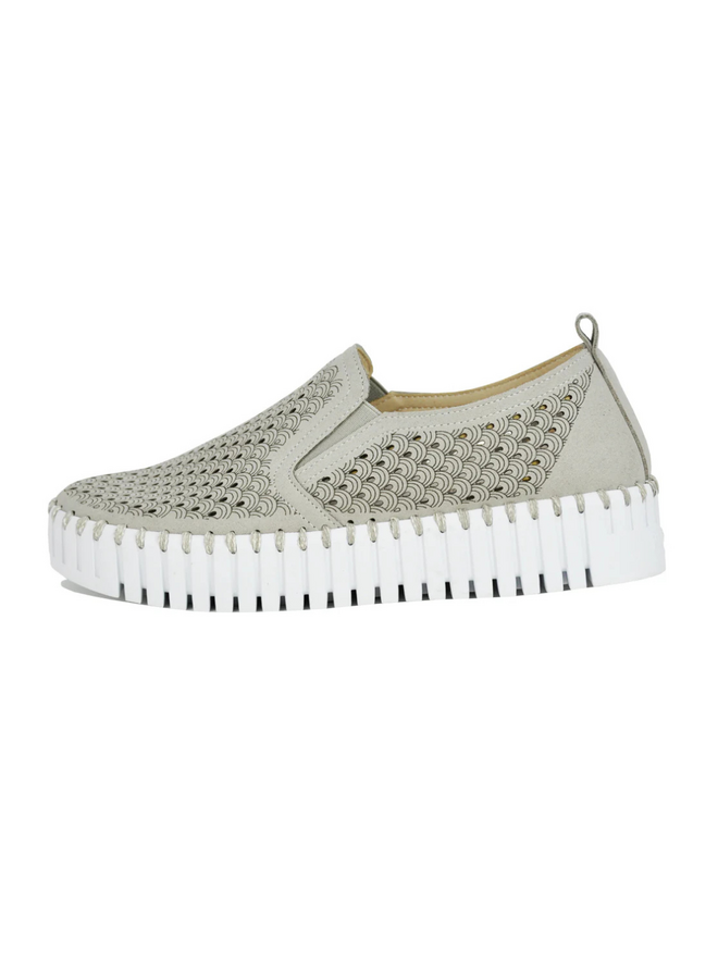 Ilse Jacobsen Platform Tulip 141 Shoe in Atmosphere