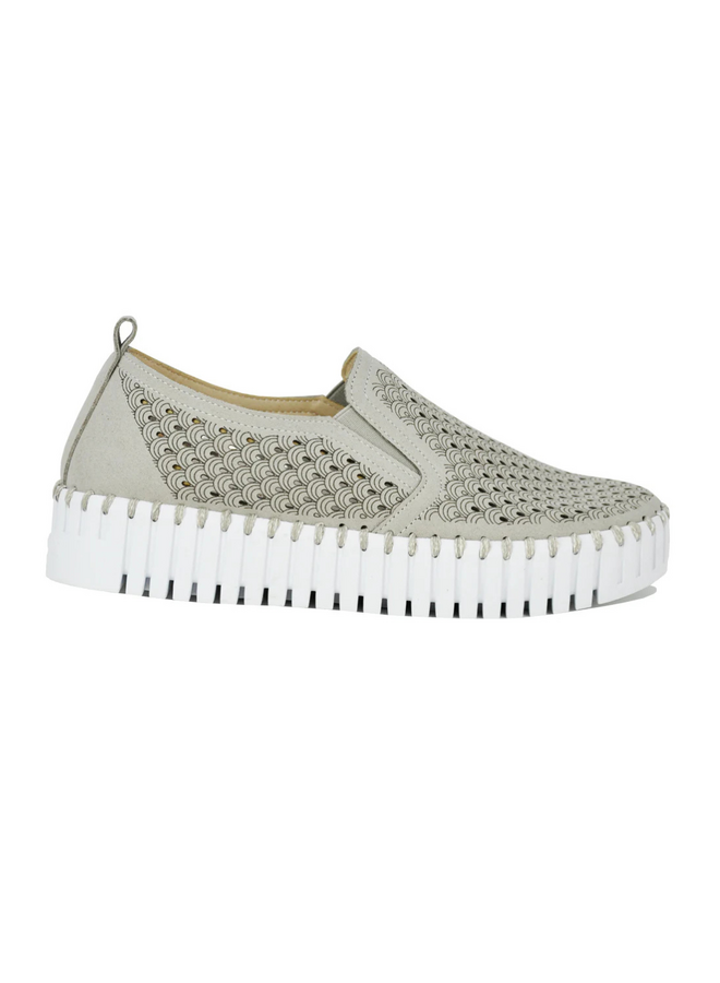 Ilse Jacobsen Platform Tulip 141 Shoe in Atmosphere