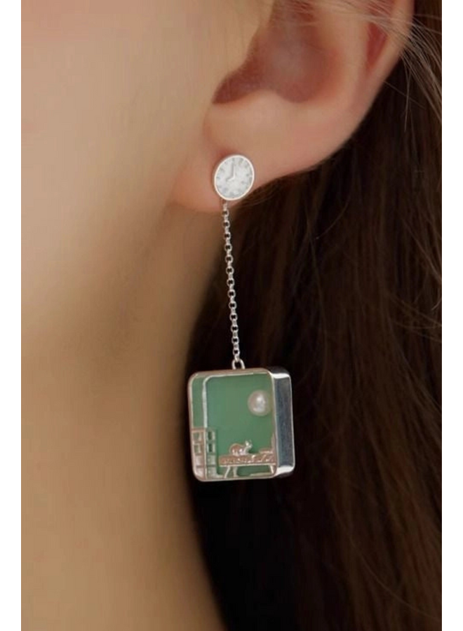 Peek Inside My House Earrings