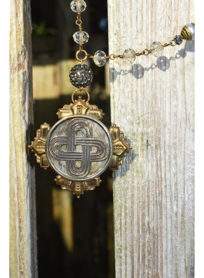1960's French Infinity Necklace