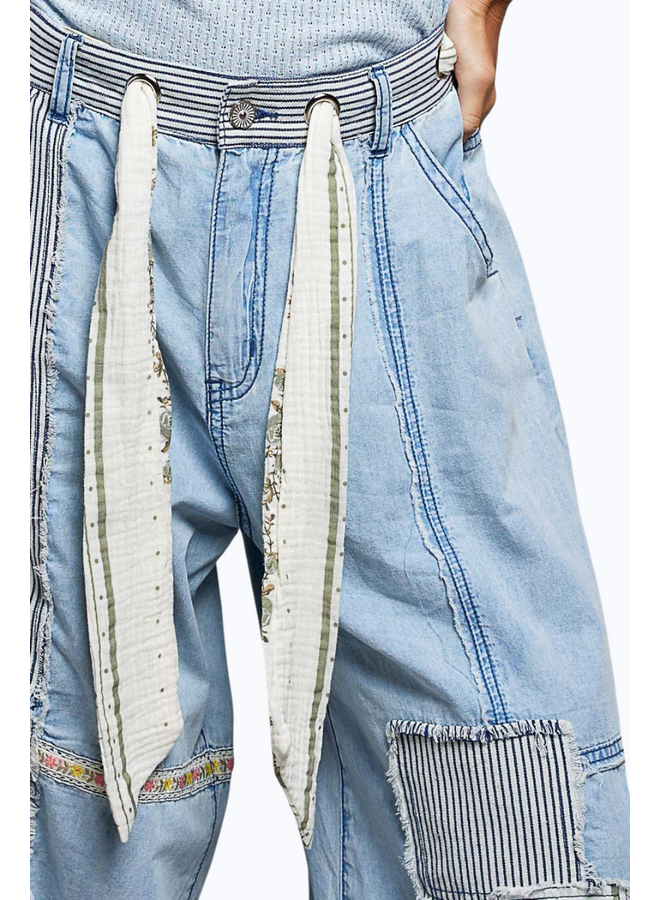 Patch Boho Jeans